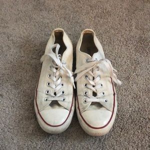 Low Top White Converse
